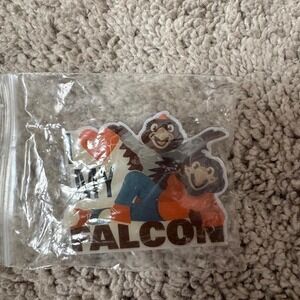 I Love My Falcon Mascot Pin Enamel Lapel Hat Backpack Accessory